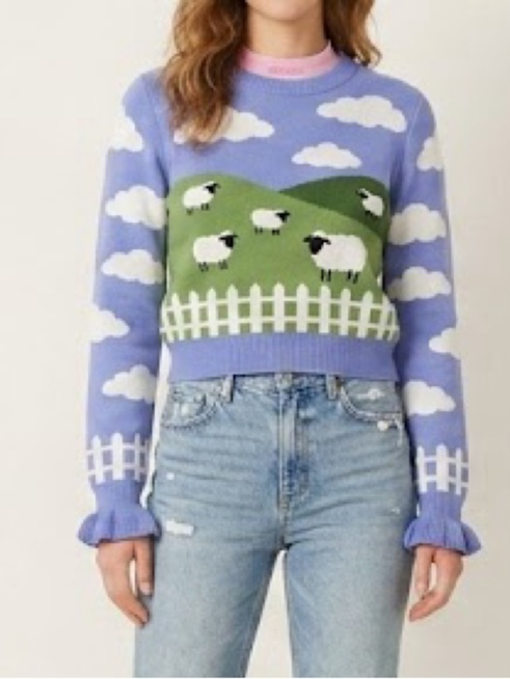 Dolls Kill Sugar Thrillz Sheepish Sweater